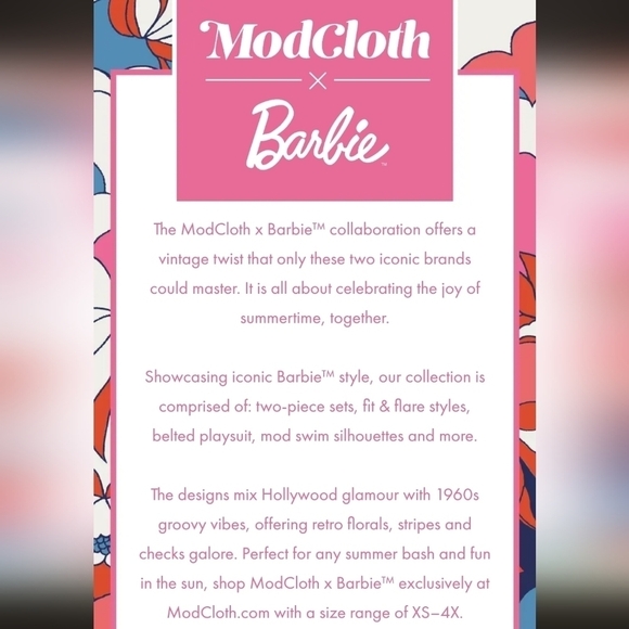 Modcloth x Barbie Orange Belted Retro Skirt - Picture 14 of 14